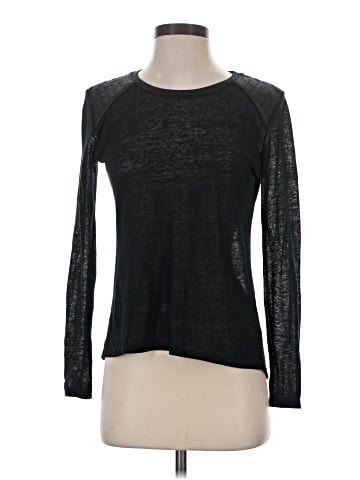 Zara W&B Collection Long Sleeve T-Shirt (view 1)