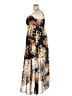 Assorted Brands 100% Polyester Floral Black Cocktail Dress Size 2X - photo 5
