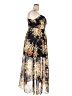 Assorted Brands 100% Polyester Floral Black Cocktail Dress Size 2X - photo 4