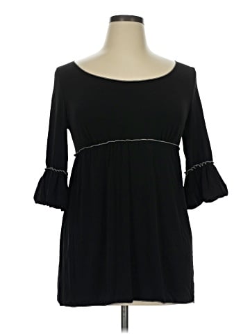 Studio M 3/4 Sleeve Top (view 1)