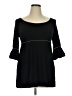 Studio M Black 3/4 Sleeve Top Size XL - photo 1