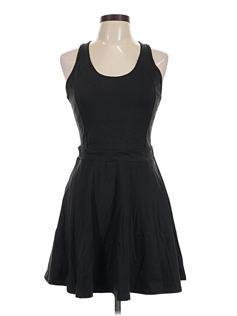 Pre-owned Halara Cocktail Dress In Black