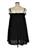Unbranded 100% Polyester Solid Black Casual Dress Size XL - photo 2