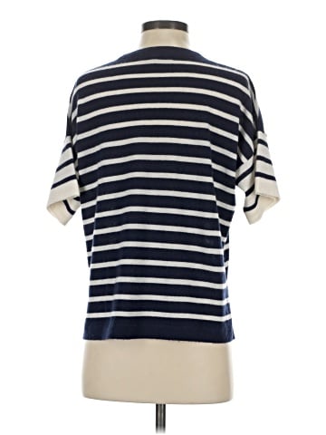 Madewell (Re)sponsible Weightless Cashmere Sweater Tee in Stripe (view 2)