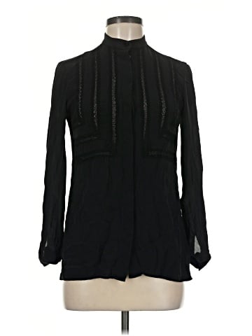 Brooks Brothers Long Sleeve Silk Top (view 1)