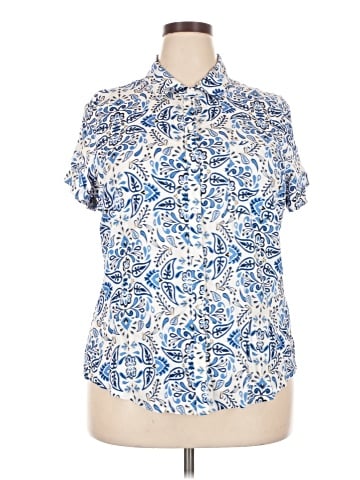 Croft & Barrow Short Sleeve Blouse (view 1)