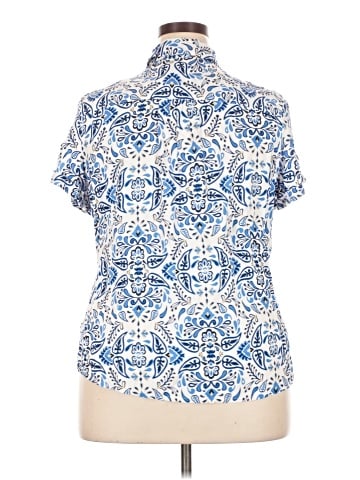 Croft & Barrow Short Sleeve Blouse (view 2)