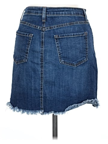 Just Black Denim Skirt (view 2)
