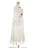 ASOS 100% Polyester Ivory Cocktail Dress Size 20 - photo 4