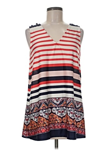 I.N. Studio Sleeveless Blouse (view 1)