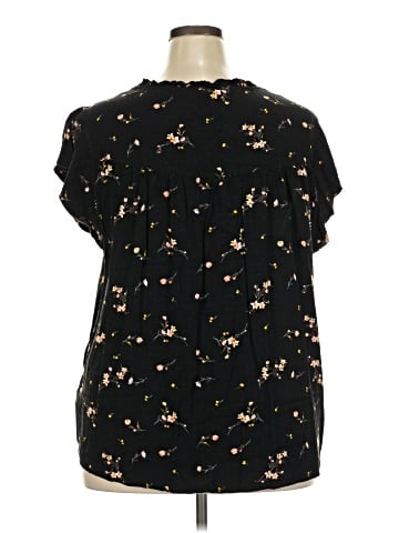 Buffalo by David Bitton Short Sleeve Blouse (view 2)