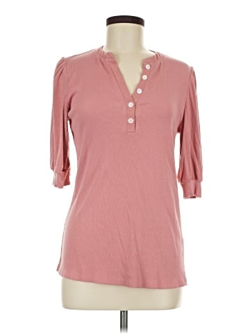 Unbranded 3/4 Sleeve T-Shirt (view 1)