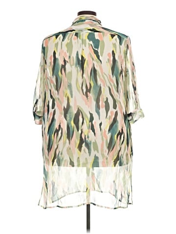 JunaRose 3/4 Sleeve Button-Down Shirt (view 2)