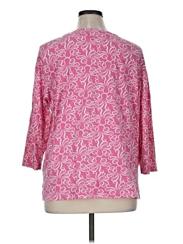 Alfred Dunner 3/4 Sleeve T-Shirt (view 2)