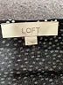 Ann Taylor LOFT 100% Polyester Black Long Sleeve Blouse Size L - photo 7