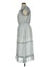 CeCe 100% Polyester Paisley Blue Cocktail Dress Size 1X - photo 5