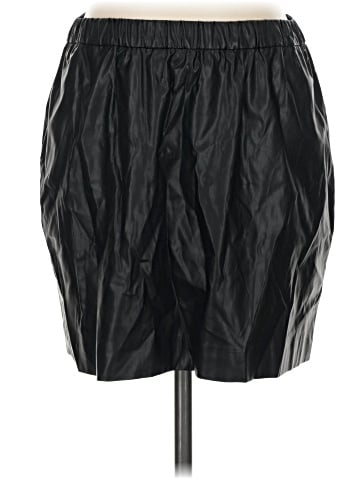 Leith Faux Leather Skirt (view 1)
