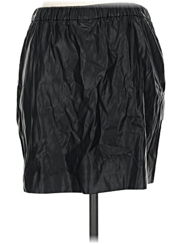 Leith Faux Leather Skirt (view 2)