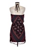 Express 100% Polyester Paisley Burgundy Cocktail Dress Size M - photo 2