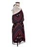 Express 100% Polyester Paisley Burgundy Cocktail Dress Size M - photo 4