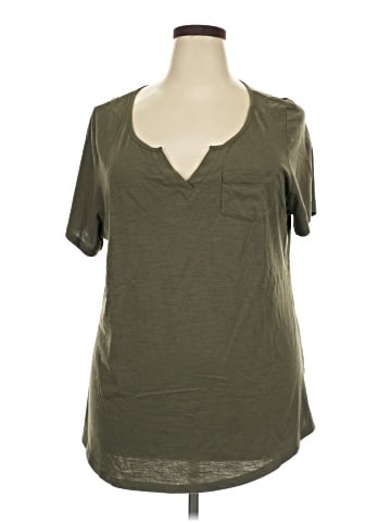 Avenue Short Sleeve Henley (view 1)