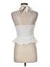 Francesca's White Sleeveless Blouse Size M - photo 2