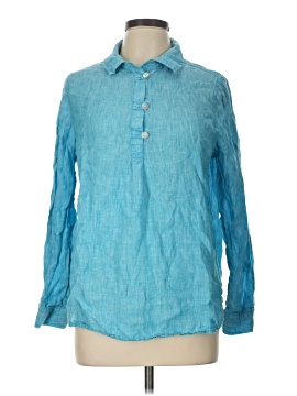 Sigrid Olsen Long Sleeve Button-Down Shirt (view 1)