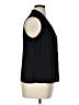 Talbots 100% Polyester Solid Black Sleeveless Blouse Size 1X Petite - photo 4