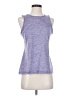 Ideology 100% Polyester Purple Active Tank Size S - photo 1