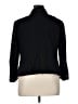 Talbots 100% Cotton Solid Black Blazer Size 16 Petite - photo 2
