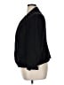 Talbots 100% Cotton Solid Black Blazer Size 16 Petite - photo 5