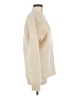 J.Crew 100% Lambswool Solid Ivory Wool Pullover Sweater Size M - photo 4