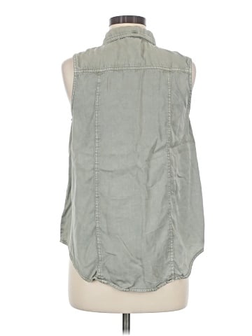 C&C California Sleeveless Button-Down Shirt (view 2)