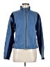 Brooks 100% Polyester Color Block Blue Jacket Size M - photo 1