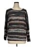 AGB Stripes Gray Pullover Sweater Size XL - photo 1