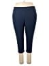 Terra & Sky Solid Blue Active Pants Size 3X - photo 1