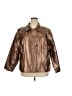 Liz & Me Metallic Gold Jacket Size 2X - photo 1