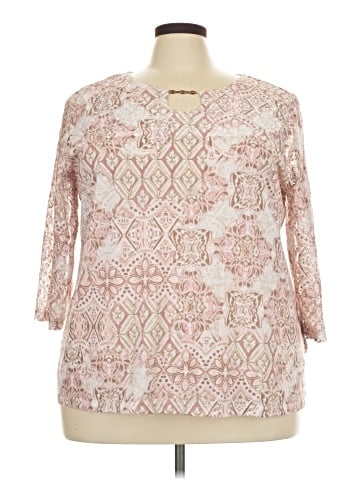 Alfred Dunner 3/4 Sleeve Blouse (view 1)