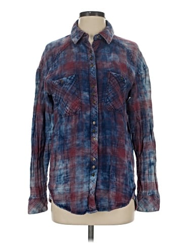 Free People Long Sleeve Button-Down Shirt (view 1)