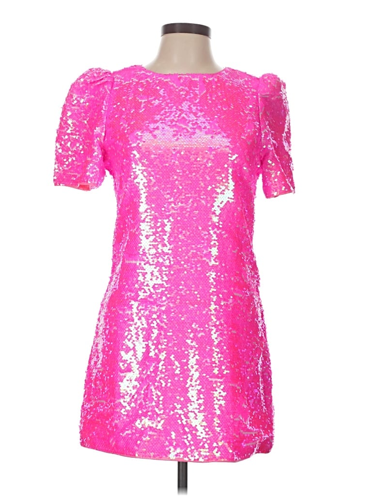Pre-owned Tcec Cocktail Dress In Pink