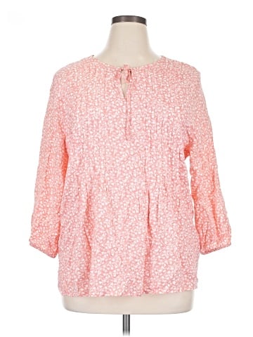 Croft & Barrow 3/4 Sleeve Blouse (view 1)