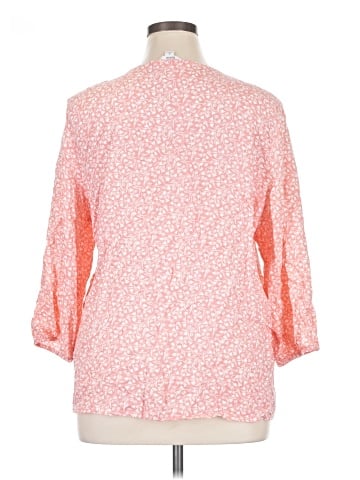 Croft & Barrow 3/4 Sleeve Blouse (view 2)