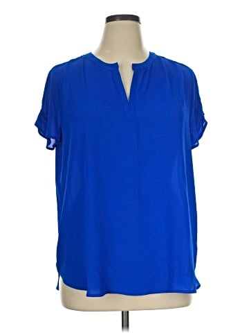 Pleione Short Sleeve Blouse (view 1)