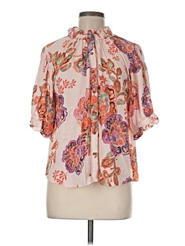Democracy Short Sleeve Blouse (view 1)