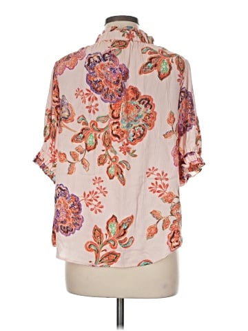 Democracy Short Sleeve Blouse (view 2)