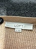 Ann Taylor LOFT 100% Cotton Stripes Tan Pullover Sweater Size M - photo 7