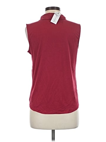 Notations Sleeveless Button-Down Shirt (view 2)