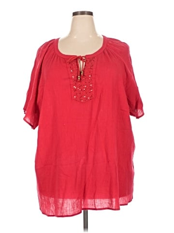 Catherines Short Sleeve Blouse (view 1)