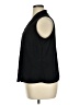Talbots 100% Polyester Solid Black Sleeveless Blouse Size 1X Petite - photo 5