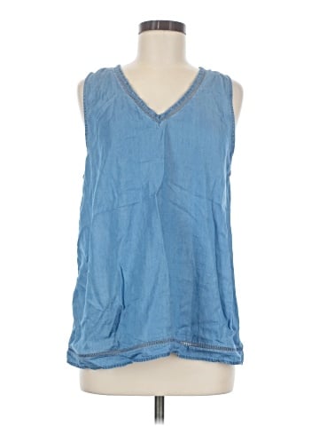 Blu Pepper Sleeveless Blouse (view 1)